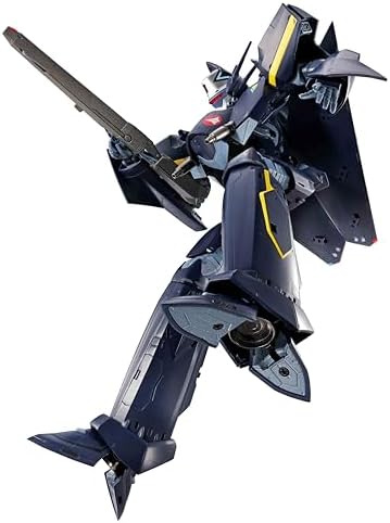 TAMASHII NATIONS DX超合金 マクロス7 VF-17S ナイトメアステルスバルキリー（ガムリン木崎機） 約250mm ABS&金属&PVC製 塗装済み可動フィギュア