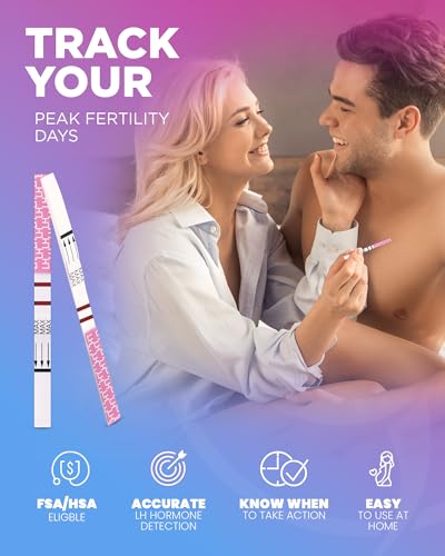 Image of Pelvana Pregnancy and Ovulation Test Strips Combo Kit - 25 LH Fertility Test Strips + 10 Pregnancy HCG Checker Kits - Identify Your Peak Fertility Days - Easy at Home Ovulation Tests (35 Piece Kit)
