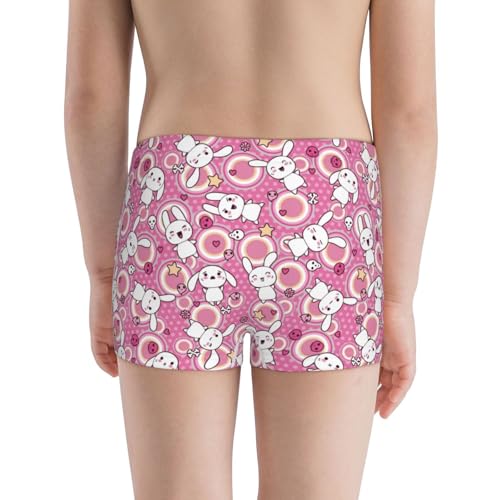 Boys' Cotton Boxer Brief Soft Underwear-Cute Rabbit3
