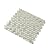 Penny Round Glass & Marble Tile White 11.8x11.8 Polished 4.83 sq ft 5-Pack