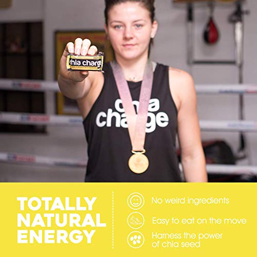 CHIA CHARGE Energy & Protein Bars - Healthy Snack Bar - Best Vegetarian Energy Bars - Healthy Snack Bar - Yorkshire Bakery