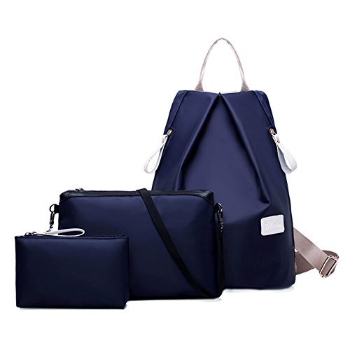 Sac à dos étanche de sécurité pour femme protégeant le pack trois pièces d'images