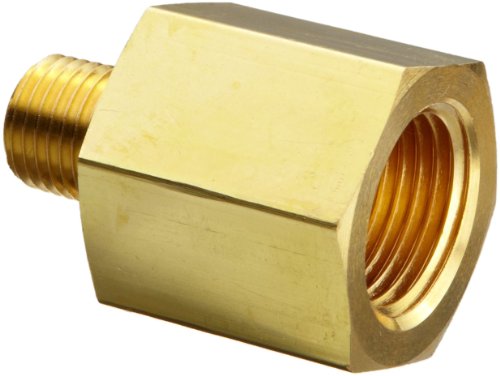 Parker 2-1 RA-B Brass Pipe Fitting, Reducing Adapter, 1/8