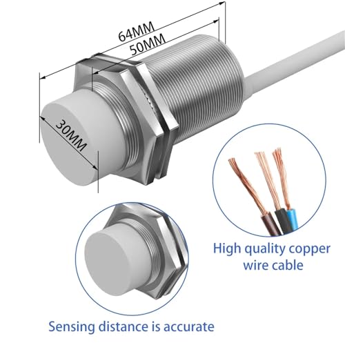 Sensor de proximidad capacitivo M30 como interruptor de nivel para depósitos y silos 3