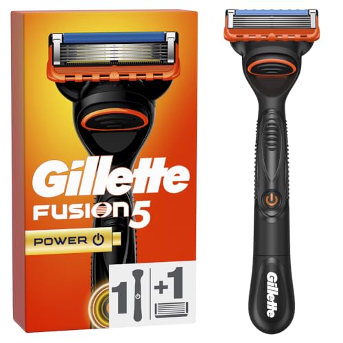 Procter & Gamble Gillette Fusion5 Power Mens Razor - 1 Blade Engineered with Antifriction Blades for Up to 20 Shaves Per Blade Refill