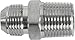 Tompkins Industries 3404-16-16 JIC to BSPT, 1 5/16-12 x 1-11, Steel