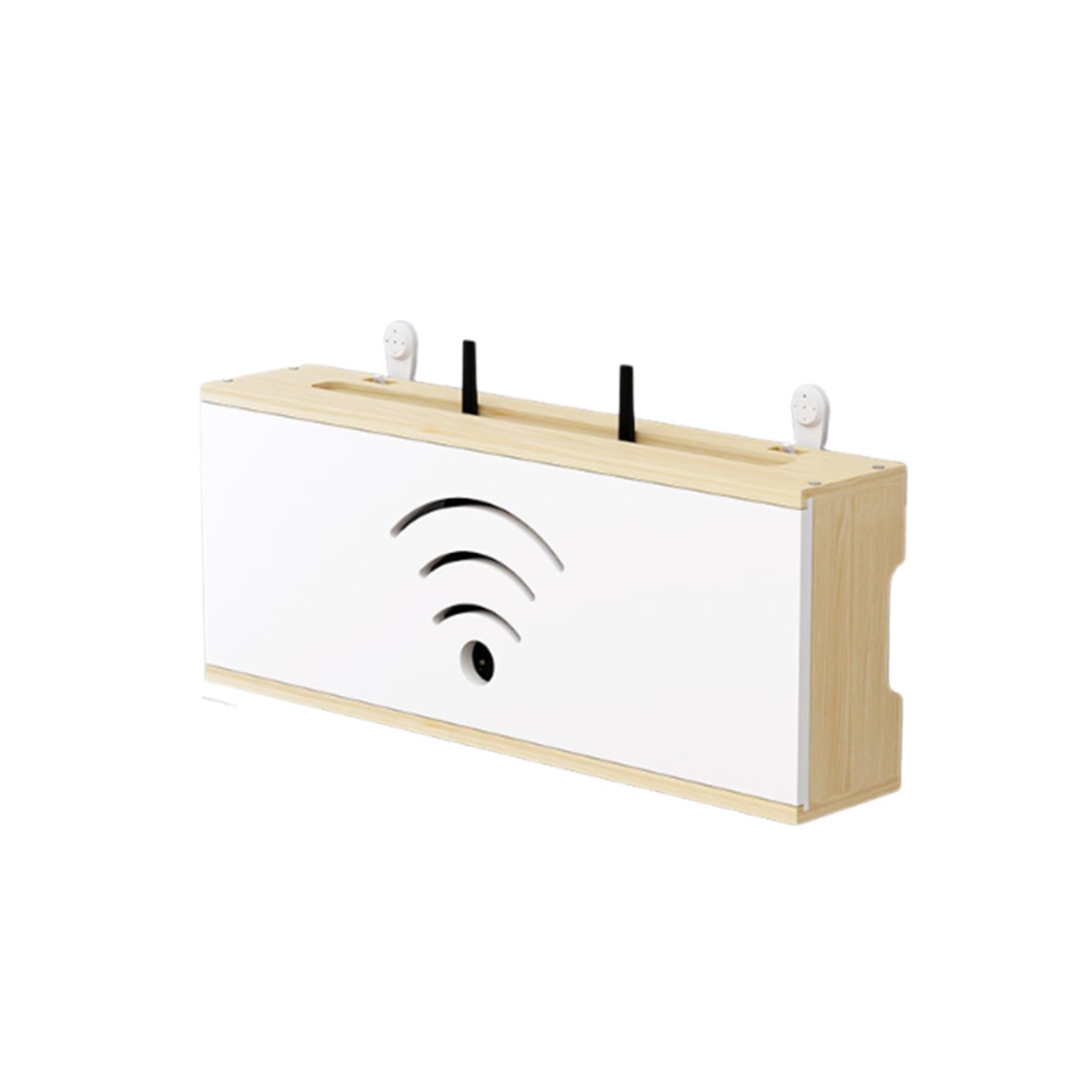 WiFi-Box-Versteck, Wandmontiertes Router-Regal, Holz WiFi Router