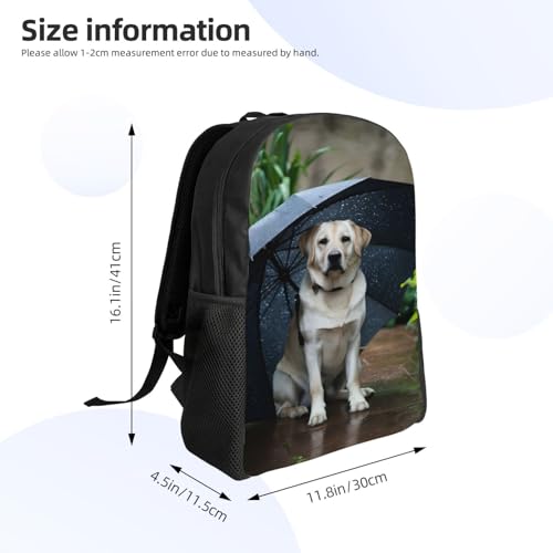Comfort Fit Unisex Dog Under Umbrella Backpack Durable for Daily Commute & Travel Adventures 16 Inch4