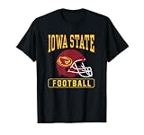 Iowa State University Cyclones Football Helmet T-Shirt