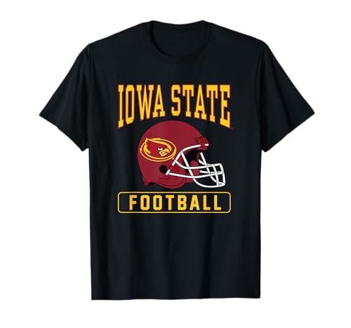 Iowa State University Cyclones Football Helmet T-Shirt