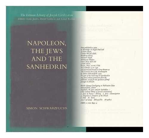 Buy Napoleon, the Jews and the Sanhedrin (Littman Library of Jewish Civilization) — BookShops.in