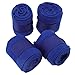 Fydun 4pcs Horse Leg Wrap, Breathable Joint Ball Wrap, Soft Fleece Bandage Loose Bandages for Exercise Training Fitting Socks Ing Sport Boots