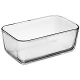 glasschale rechteckig klein Mikrowellen- und backofenfest WMF Top Serve Ersatzglas rechteckig 21 x 13 x 8 cm, Ersatzteil für Frischhaltedose, Aufbewahrungsbox Glas, Aufschnittbox Glas