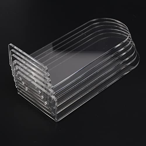 Juwacoo Confezione da 6 scaffali galleggianti per