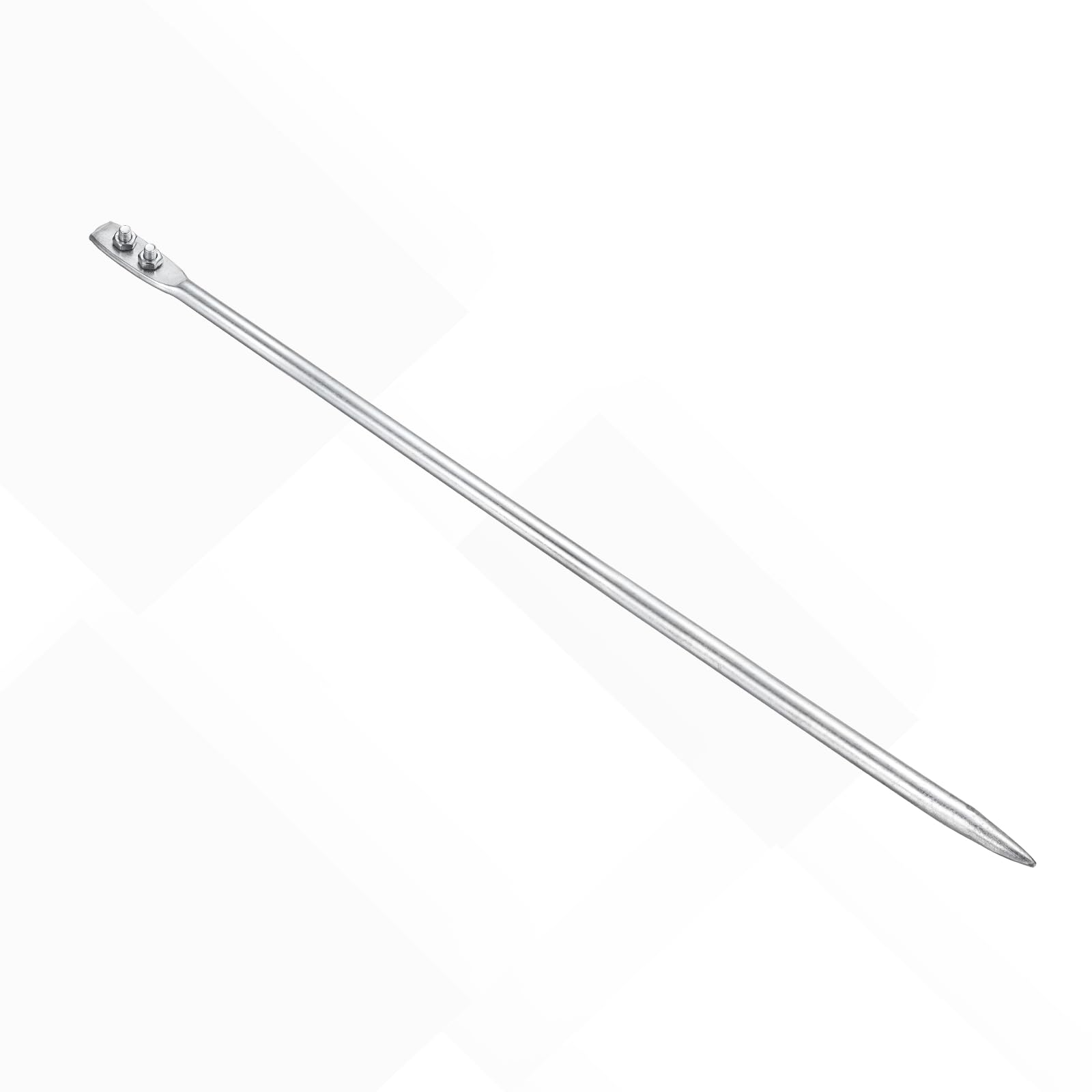 QUARKZMAN 0.6" Palo Terra Freddo Zincato 3.3ft