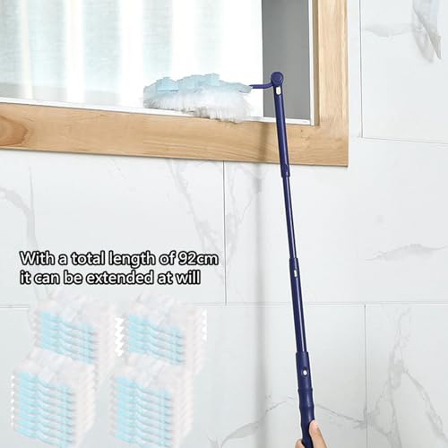 Fibre plumeau électrostatique tête de brosse jetable pour le ménage - 3