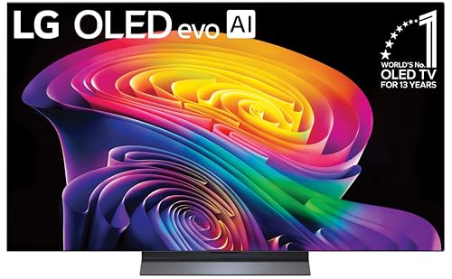 Image of LG 55-Inch Class OLED evo AI 4K C6 Series Smart TV w /Dolby Atmos, Dolby Vision, HDR10, AI Super Upscaling 4K, Filmmaker Mode, Wow Orchestra, Compatible with Alexa (OLED55C6PUA, 2026)