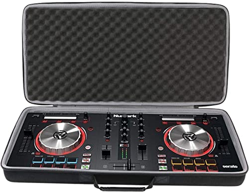 co2CREA - Funda rígida de Viaje para Numark Mixtrack Pro 3 / Numark Mixtrack Platinum FX/Numark...