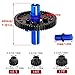 RCMYou Metal Spur Gear Slipper Clutch 57T(32dp) with 15T/16T/17T Pinions Gear Upgrades Part for 1/10 Granite/Senton/Big Rock/Vorteks 3s mega550,Kraton/Outcast 4S,Navy Blue