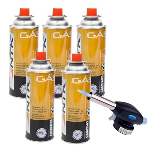 Maçarico Culinário Portátil Cozinha Gourmet Com 5 Refil