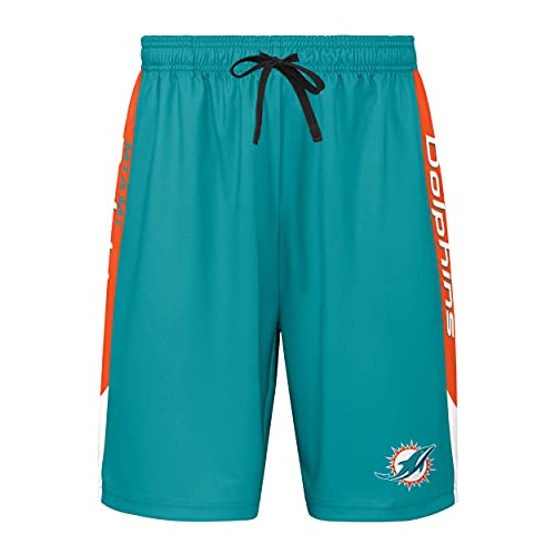Image of FOCO NFL Mens NFL Team Logo Side Stripe Training Shorts