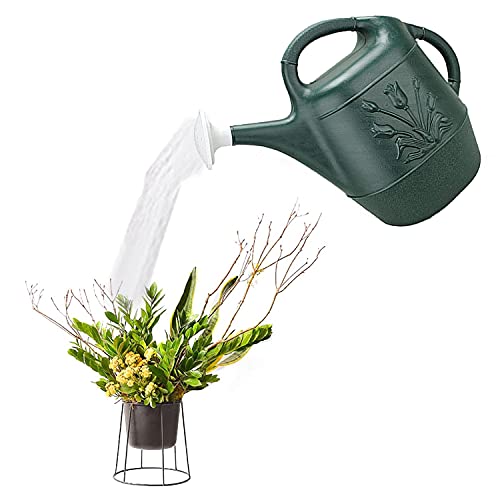 2 Gallon Watering Can - Hunter Green (Pkg/3, Hunter Green)