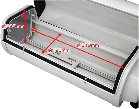 セキュテック 屋外用カメラハウジング（2重ルーフ・横開きタイプ） 【CT-B039】
