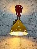 Spedizione gratuita A Craft N\' Creations COPPIA LAMPADINE DA PARETE ANNI \'50 DIABLO ITALIANO STILO STILE APPLICAZIONI DA