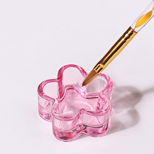 Set de 2 recipientes para acrílico uñas miniatura 3