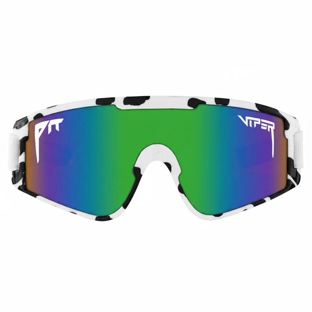 Pit Viper, Baby Vipes Non-Polarised, The Cowabunga/Multi/Mirror, Taille M, The Cowabunga/Multi/Mirror, Medium, Le Cowabunga/Multi/Miroir, Medium