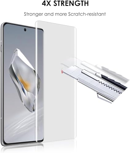 Image of AVOAR - (Pack 1 Pack 1 Perfect - Fits Design Curved Tempered Glass Screen Protector For OnePlus 12R | UV Tempered Glass Protector For OnePlus 12R - 9H Hardness /HD /Fingerprint Working