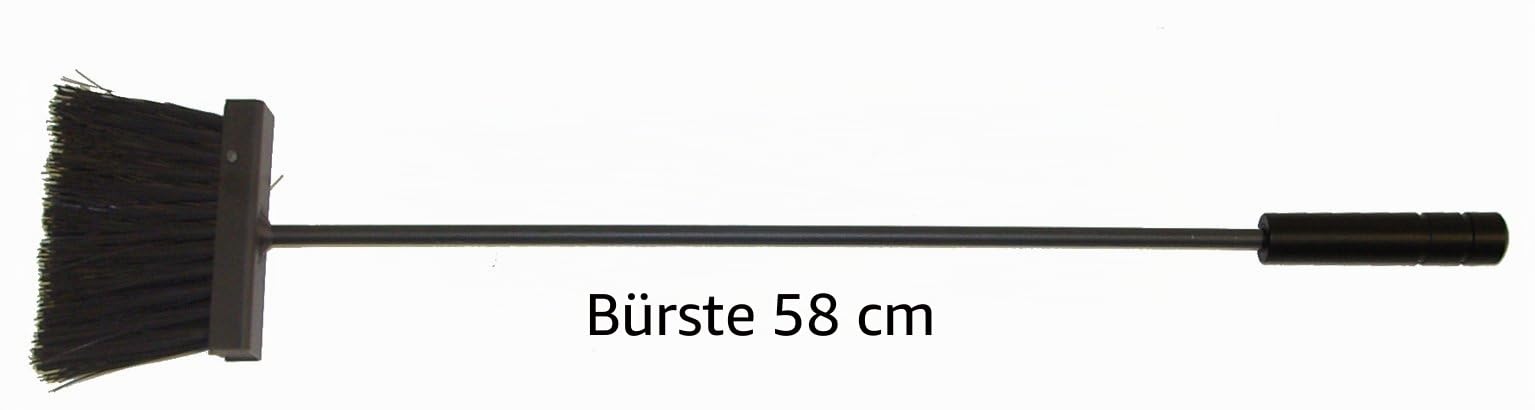 Imex El Zorro 10004 Kamin-Zubehörset, quadratisches Design, 50 x 20 x 20 cm, Schwarz