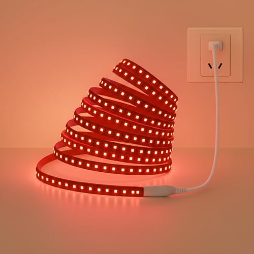 Image of 15 Meter Waterproof LED Strip Light Red | Waterproof LED Rope Light, Flexible Strip Lighting, Party Decor Lights, Festive Decoration, Ceiling Light, Indoor Outdoor