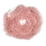 2 Yards Fluffy Marabou Feather Boa for Crafts Wedding Party Christmas Tree Decoration 22 Grams