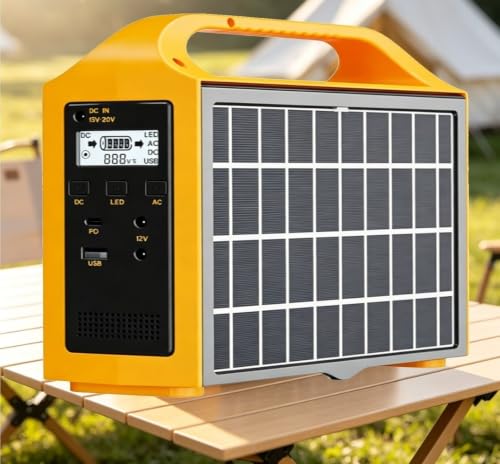 Generador solar portátil para solucionar apagones domésticos con energía de 110V