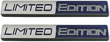 Metal Sticker Chrome Luxury Limited Edition Car Stickers Car Body Trunk Emblem Badge Decals Universal Exterior Auto Sticker – Buy The Best Products In The Online Store - Foto 6