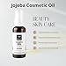 Amblior Cosmetic Carrier Oil Collection – Natural Plant Oils for Skin Care, Massage & DIY Beauty Use – Multiple Oils Available – For External Cosmetic Use (Jojoba)