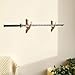 Fenteer Wall Mount Sword Display Stand, Sword Hook, Bamboo, Decorative, Multipurpose Sword Holder Wall Display Sword Rack, 1 Tier