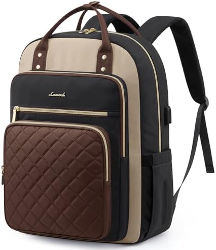 LOVEVOOK Laptop Backpack, Water Resistant Travel Backpacks for Women Men, College Backpack