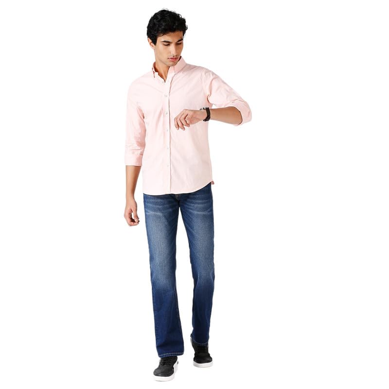 Image of MARK & ALBERT Men's Cotton Formal Shirt