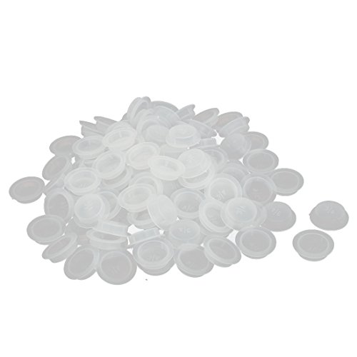 Aexit G3/4 PE Luer Fittings Plastic Pipe Thread Protection Sleeve debris Covers Luer Cap Fittings Caps 100pcs