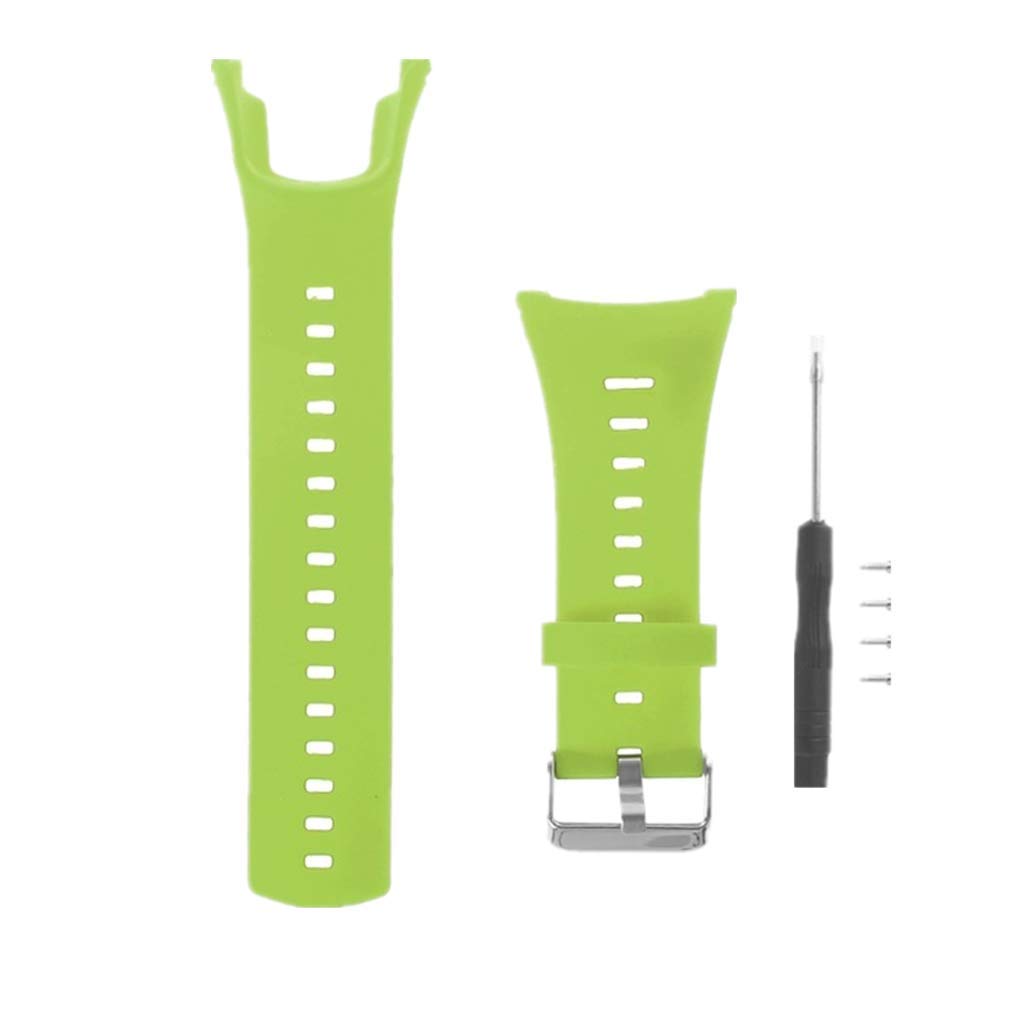 Huwokxix Watch Strap compatible with Suunto Ambit/Ambit 2/Ambit 3,Adjustable Silicone Sports Strap Replacement Band