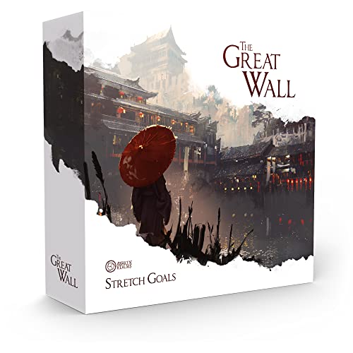 Image of Awaken Realms The Great Wall Stretch Goals Board Game Expansion - Medieval Fantasy Strategy Game for Kids and Adults, Ages 13+, 1-5 Players, 120-180 Minute Playtime