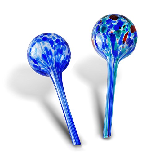 Gardening Solutions Hydro Globes Mini Automatic Watering Bulbs, 2 Piece Deluxe Set
