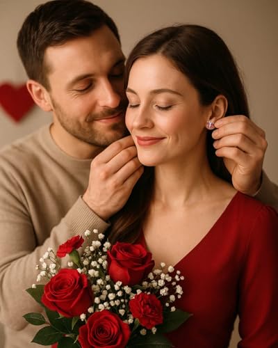 Butterfly Earrings for Women：925 Sterling Silver Birthstone Earrings Stud Dainty Cute Stuff Jewelry Gifts for Daughter Friend Birthday Graduation Christmas Prom2