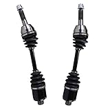 AutoShack ADSKPOL8037PR Rear ATV CV Axle Drive Shafts Assembly Pair 2 Driver and Passenger Side Replacement for 2003 2004 2005 Polaris Sportsman 400 600 700 500 HO 2005 Sportsman MV7 700 800 EFI 4X4