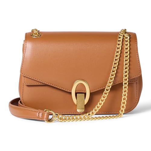 Amazon Essentials Womens Chain Shoulder Bag Tan