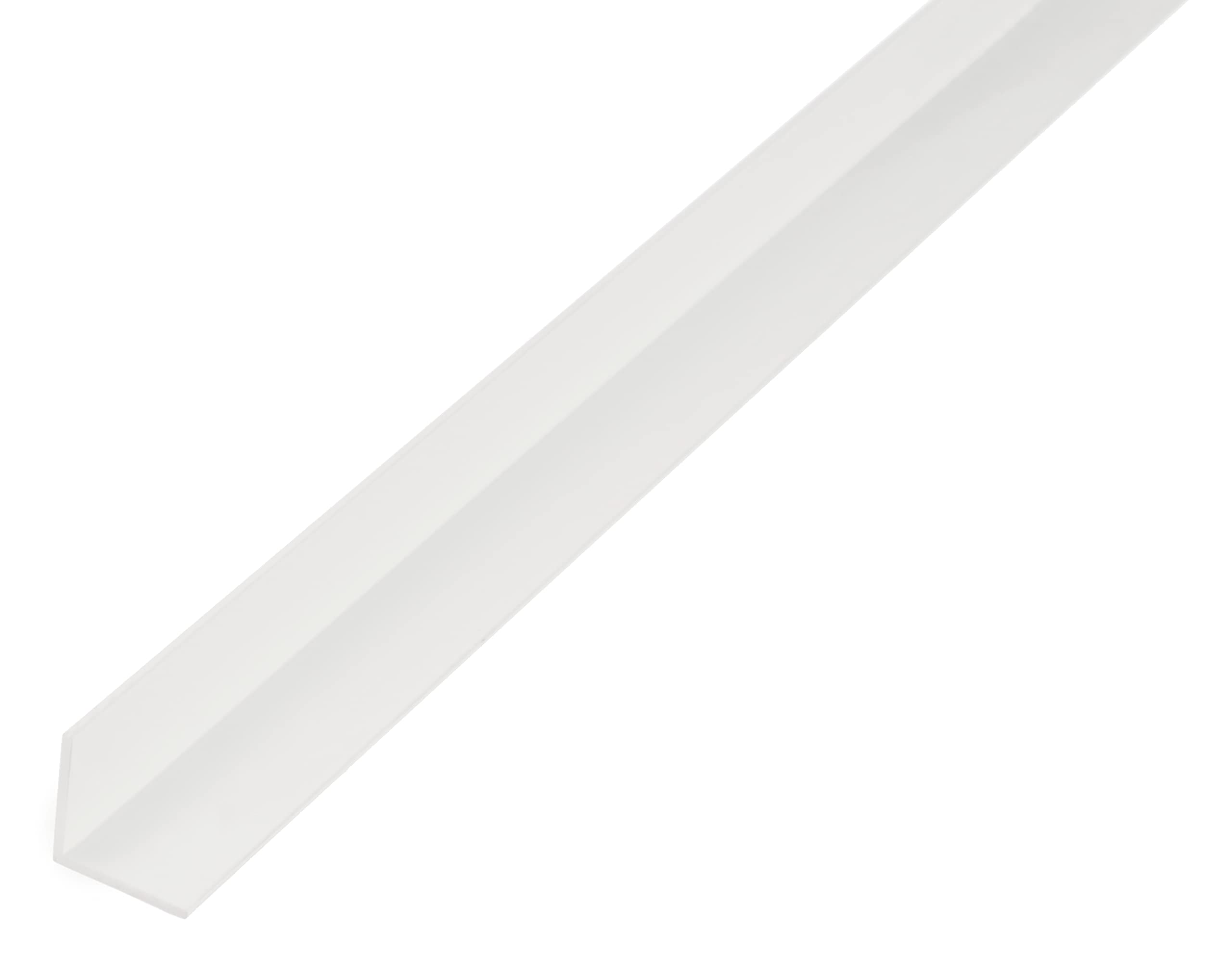 Alberts 470579 Profilo angolare 1000 x 7 x 7 mm Plastica bianco