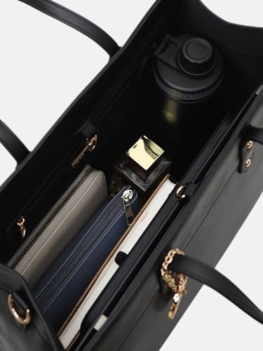 Image of Kazo Marquis Tote | Premium Faux Leather Handbag for Women | Elegant Structured Shopper with Versatile Functionality