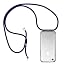 Coque IPhone 16 Avec Cordon - Housse Transparente Anti-Choc + Collier Réglable Arc-en-Ciel